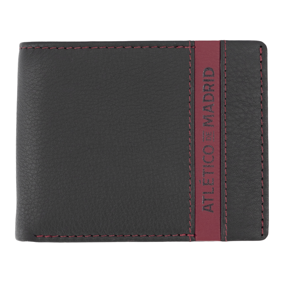 Horizontal Wallet Leather Red Stripe image number null